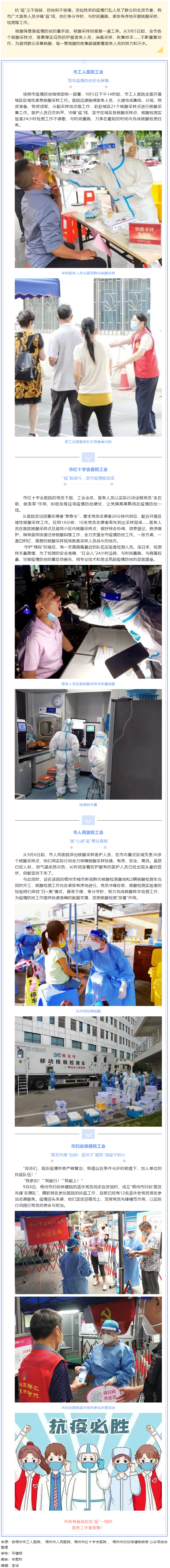 【“工”同抗疫 “會”聚力量】白衣執(zhí)甲，勇往直前！我市醫(yī)護(hù)人員奮戰(zhàn)在核酸采篩一線.png