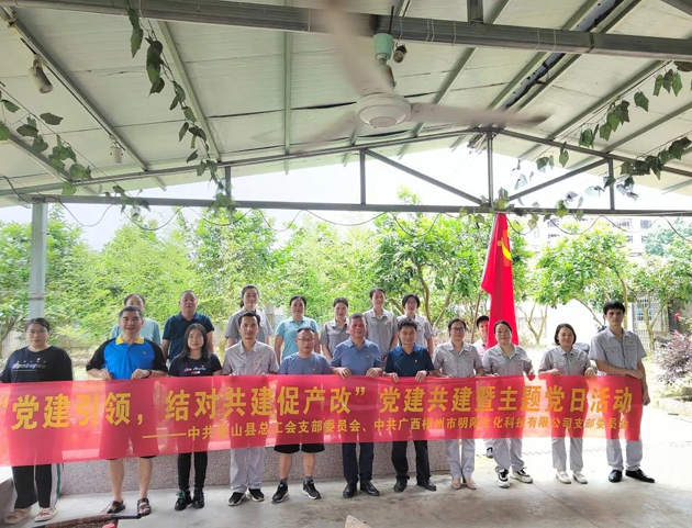 蒙山縣總工會：黨建引領(lǐng)，結(jié)對共建促產(chǎn)改