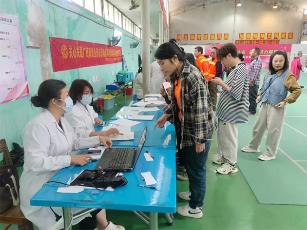 萬秀區(qū)總工會開展2025年新就業(yè)形態(tài)勞動者群體免費(fèi)體檢活動